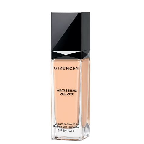 givenchy matissime velvet fluid ingredients